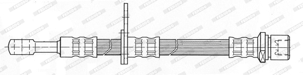 Flexible de frein FERODO FHY3104