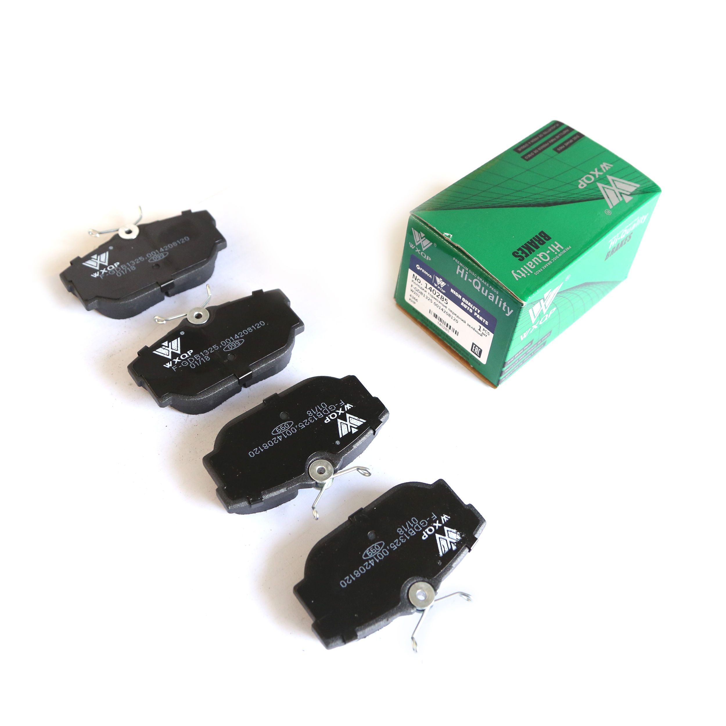 Kit de plaquettes de frein, frein à disque WXQP 140285