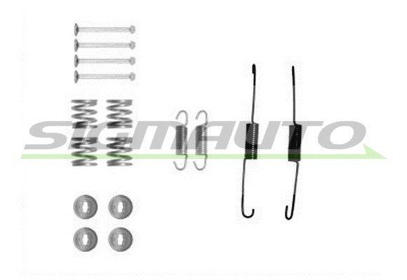 Kit d'accessoires, mâchoire de frein SIGMAUTO SK0879