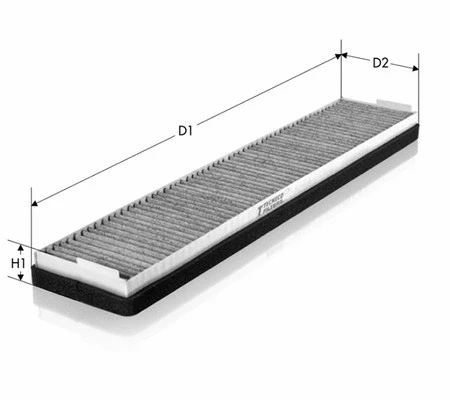 Filtre, air de l'habitacle TECNECO FILTERS CK5475C