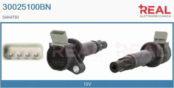 Bobine d'allumage REAL 30025100BN