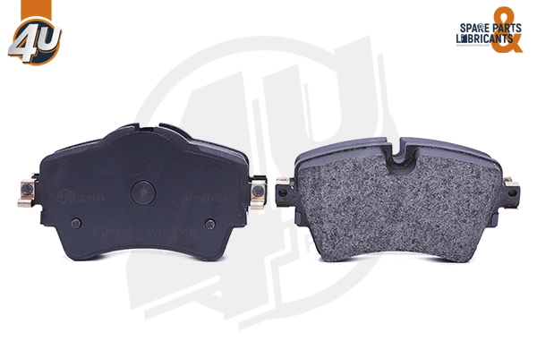 Kit de plaquettes de frein, frein à disque 4U Autoparts 22281BW