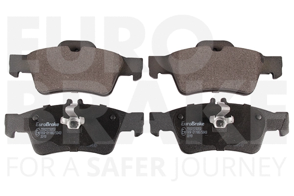 Kit de plaquettes de frein, frein à disque EUROBRAKE 5502223353