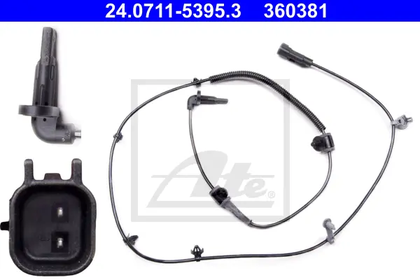 Capteur, vitesse de roue ATE-APAC 24.0711-5395.3