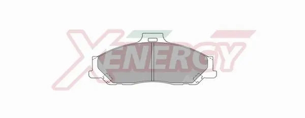 Kit de plaquettes de frein, frein à disque AP XENERGY X40913