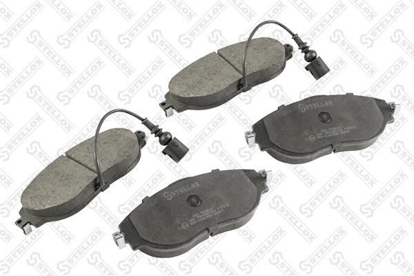 Kit de plaquettes de frein, frein à disque STELLOX 000 505B-SX