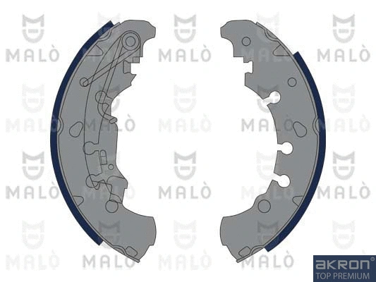 Jeu de mâchoires de frein AKRON-MALÒ 1390085