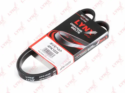 Courroie trapézoïdale à nervures LYNXAUTO 4PK1028