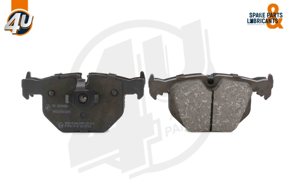 Kit de plaquettes de frein, frein à disque 4U Autoparts 22246BW