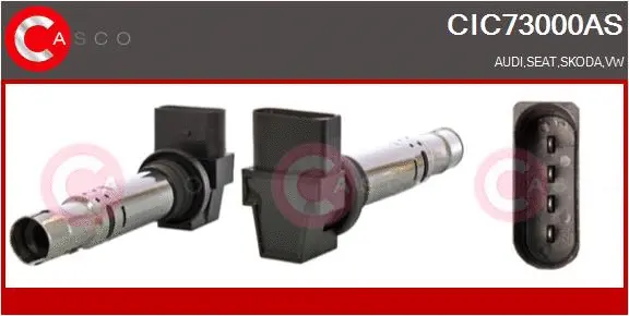 Bobine d'allumage CASCO CIC73000AS