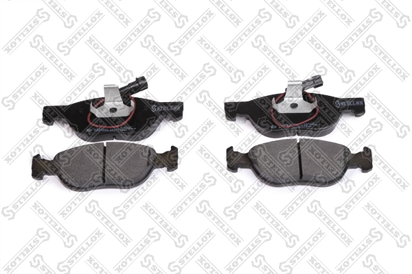 Kit de plaquettes de frein, frein à disque STELLOX 598 000-SX