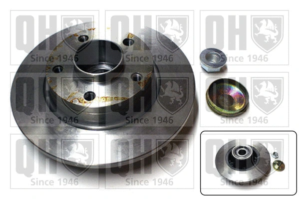 Disque de frein QUINTON HAZELL BDC5774