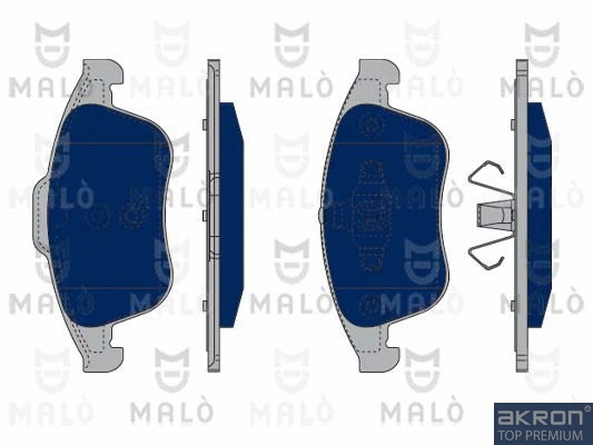 Kit de plaquettes de frein, frein à disque AKRON-MALÒ 1050266
