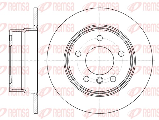 Disque de frein REMSA 61144.00