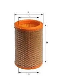 Filtre à air UNIFLUX FILTERS XA706B
