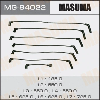 Kit de câbles d'allumage MASUMA MG-84022
