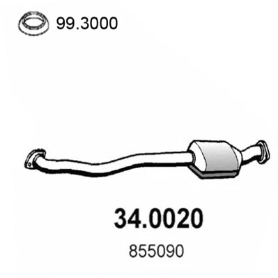 Catalyseur ASSO 34.0020