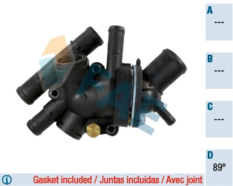 Thermostat, liquide de refroidissement FAE 5322789