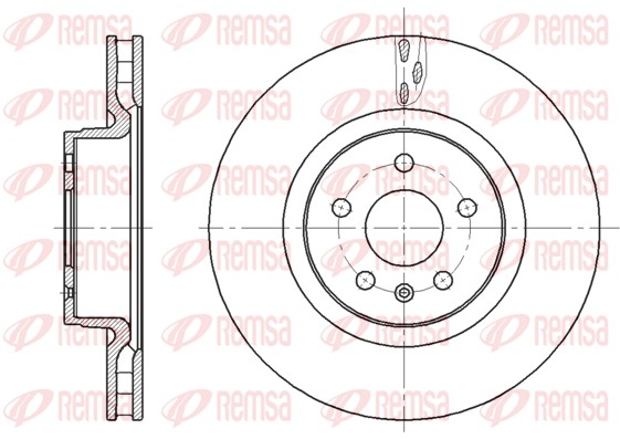 Disque de frein REMSA 62110.10