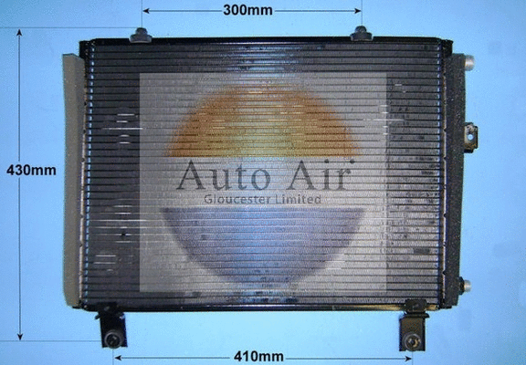Condenseur, climatisation AUTO AIR GLOUCESTER 16-9767