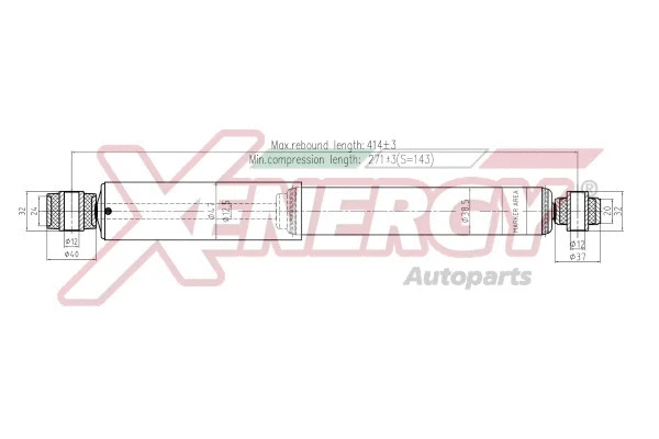 Amortisseur AP XENERGY X331343