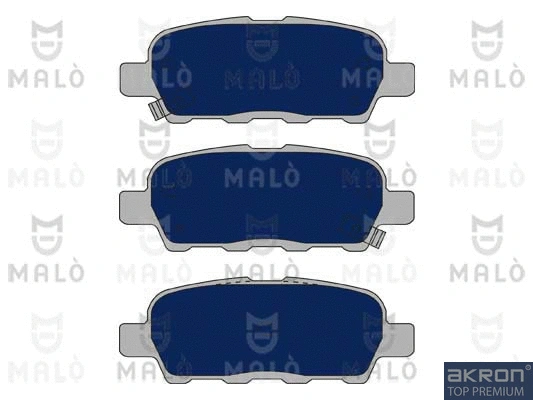 Kit de plaquettes de frein, frein à disque AKRON-MALÒ 1050901