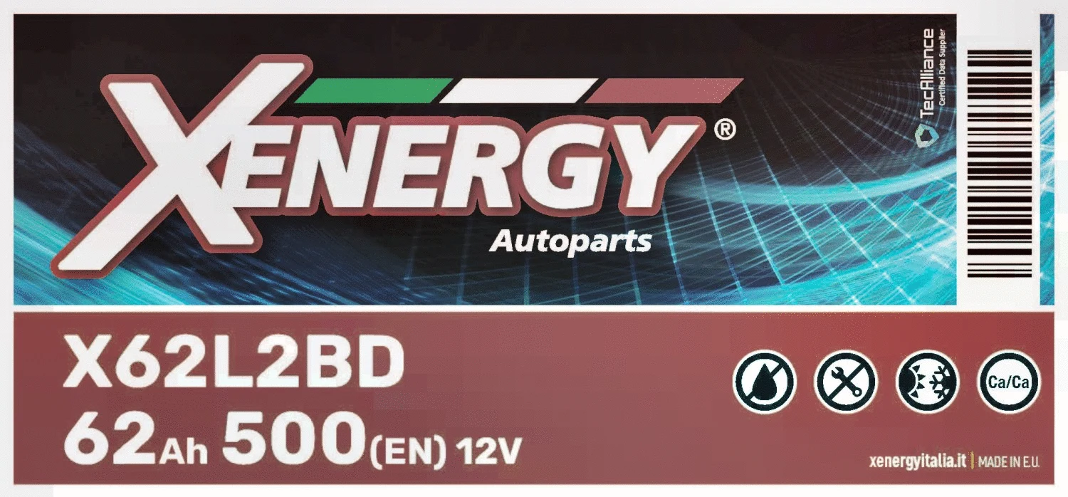 Batterie de démarrage AP XENERGY X62L2BD