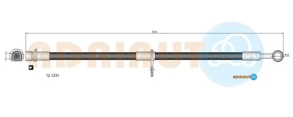 Flexible de frein ADRIAUTO 12.1231