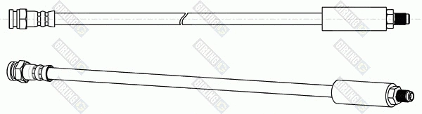 Flexible de frein GIRLING 9002160