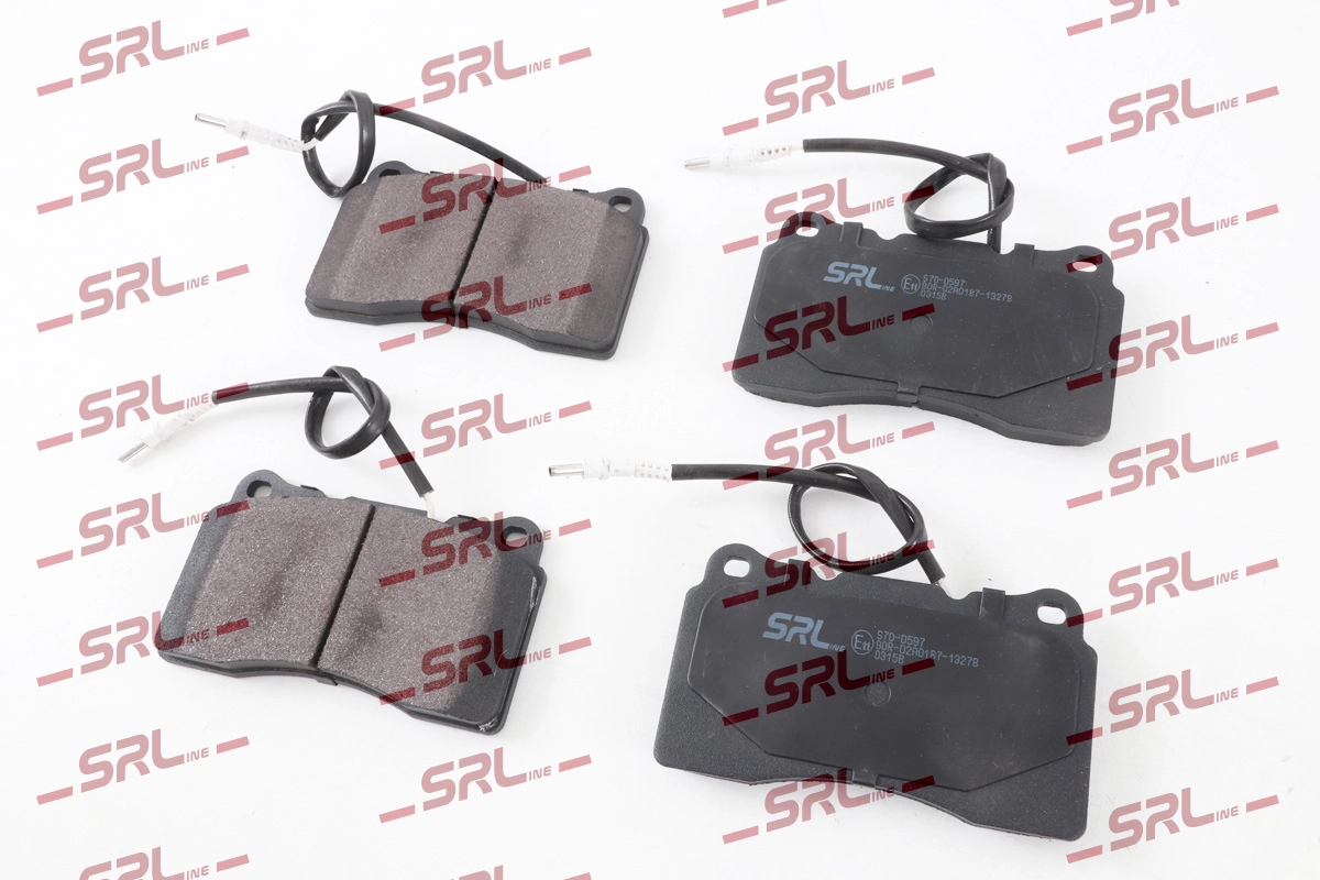 Kit de plaquettes de frein, frein à disque SRLine S70-0597