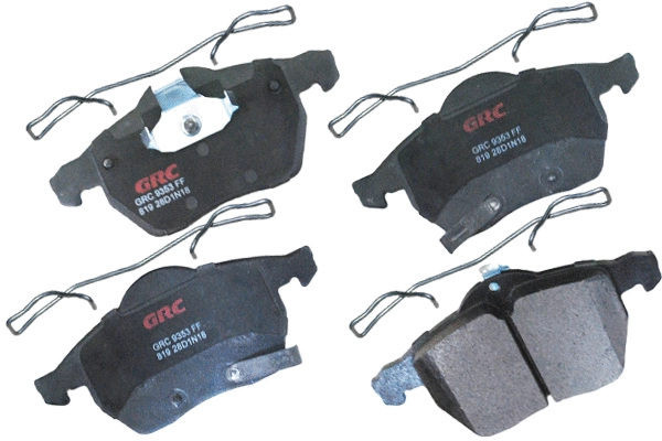 Kit de plaquettes de frein, frein à disque GRC - Ultra Brakes GMD819