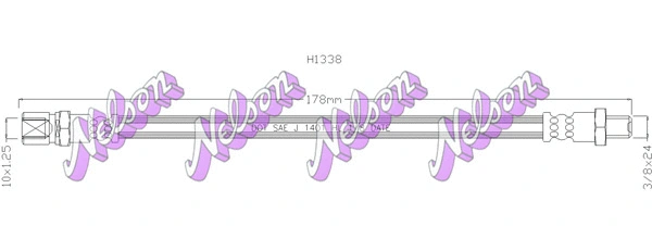 Flexible de frein KAWE H1338