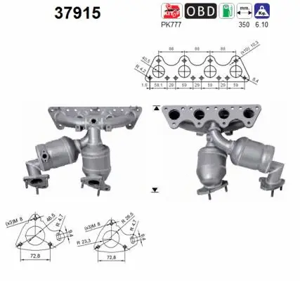 Catalyseur AS 37915