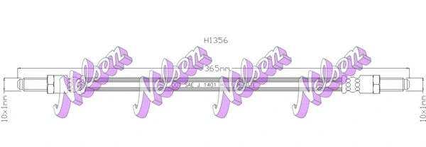 Flexible de frein KAWE H1356