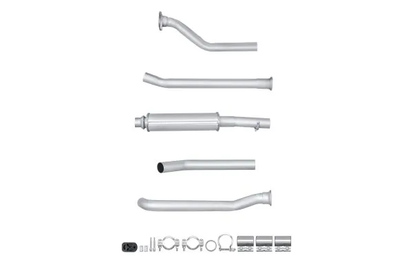 Silencieux avant HELLA 8LB 366 021-461