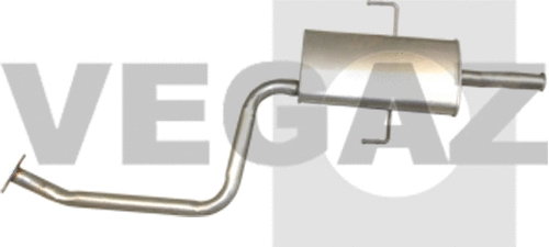 Silencieux central VEGAZ GmbH HUS-218