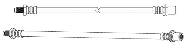 Flexible de frein CEF 512835