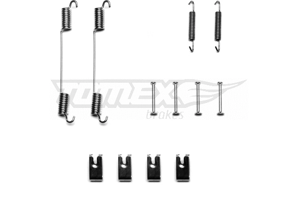 Kit d'accessoires, mâchoire de frein TOMEX Brakes TX 40-16