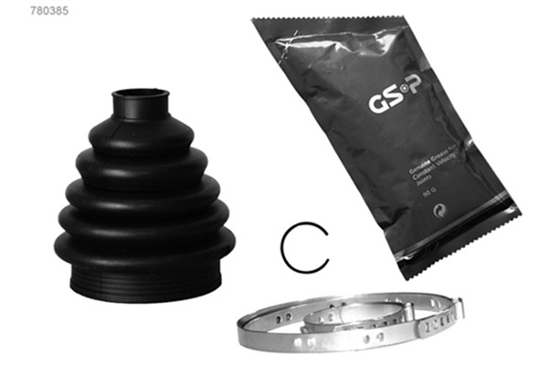 Jeu de joints-soufflets, arbre de commande GSP-BR 780385
