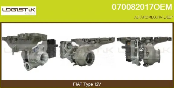 Turbocompresseur, suralimentation LGK 070082017OEM