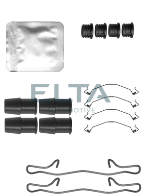 Kit d'accessoires, plaquette de frein à disque ELTA AUTOMOTIVE EA8873