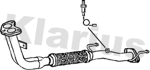 Tuyau d'échappement KLARIUS 301372