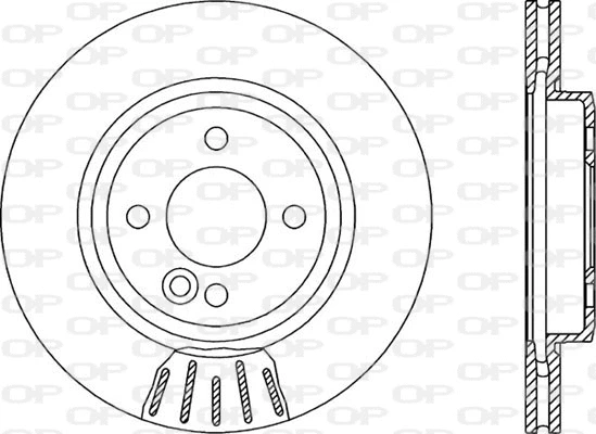 Disque de frein OPEN PARTS BDR1902.20