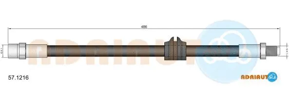 Flexible de frein ADRIAUTO 57.1216