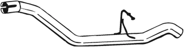 Tuyau d'échappement KLOKKERHOLM 840-119