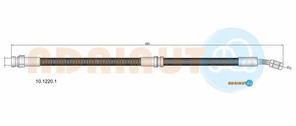 Flexible de frein ADRIAUTO 10.1220.1
