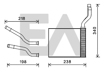Système de chauffage EACLIMA 45C22025