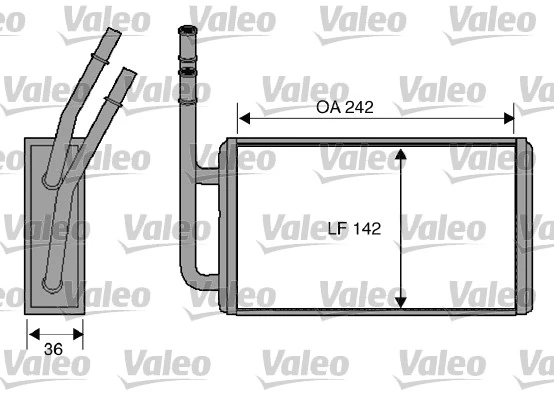 Système de chauffage VALEO 812276