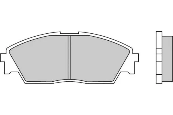 Kit de plaquettes de frein, frein à disque E.T.F. 12-0350