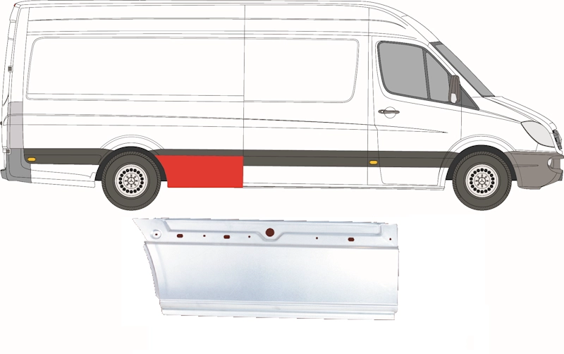 Panneau latéral BINDER 3547562
